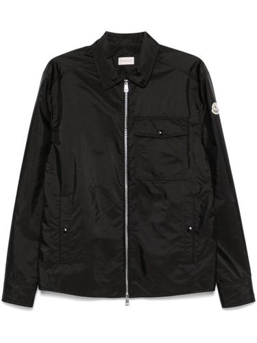 Moncler veste à patch logo - Noir - Moncler - Modalova