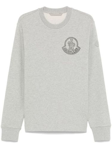 Sweat à logo imprimé - Moncler - Modalova