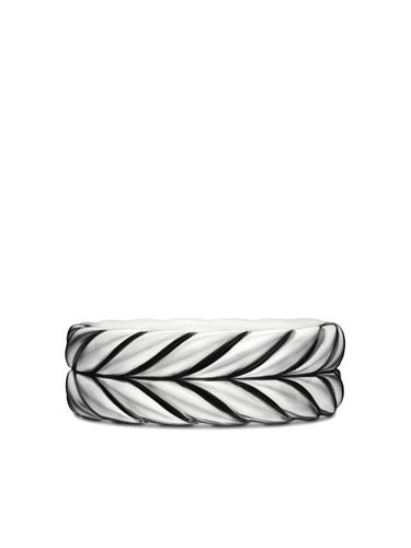 Bague Chevron en sterling (8,5 mm) - David Yurman - Modalova