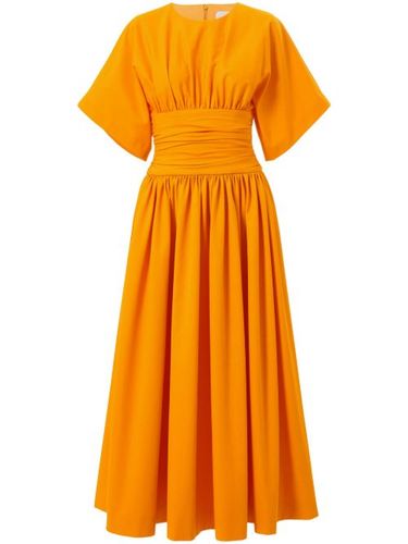 Robe mi-longue à taille ceinturée - Carolina Herrera - Modalova