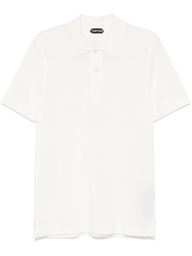 TOM FORD polo en piqué - Blanc - TOM FORD - Modalova