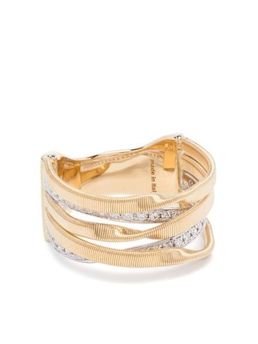 Bague empilée en 18ct pavée de diamants - Marco Bicego - Modalova