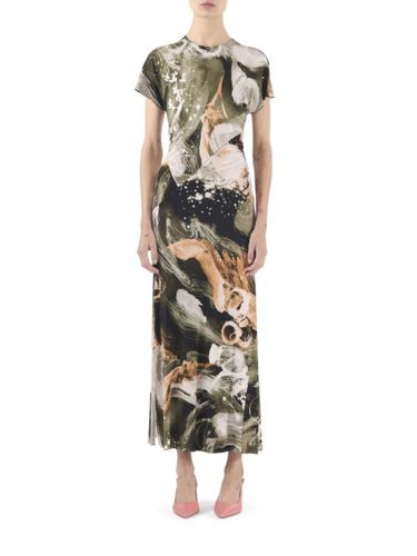 Robe mi-longue à motif abstrait - Jason Wu Collection - Modalova