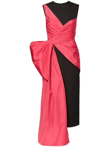 Robe mi-longue à détail drapé - ERDEM - Modalova