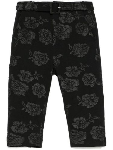 Pantalon à fleurs en jacquard - ROTATE BIRGER CHRISTENSEN - Modalova