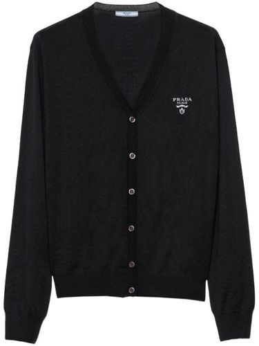 Prada cardigan en cachemire - Noir - Prada - Modalova