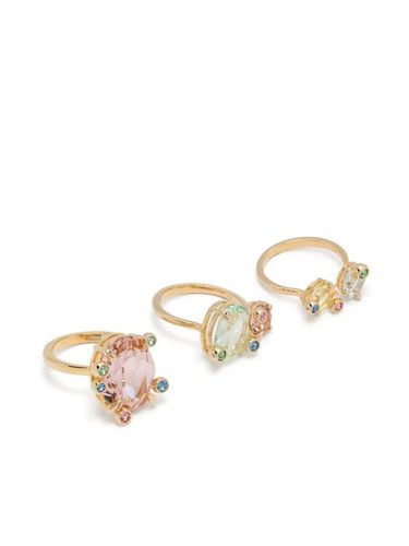Lot de trois bagues Gema - Swarovski - Modalova