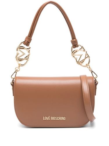 Sac cabas à plaque logo - Love Moschino - Modalova