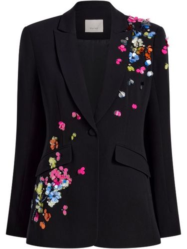 Cinq A Sept blazer à fleurs - Noir - Cinq A Sept - Modalova