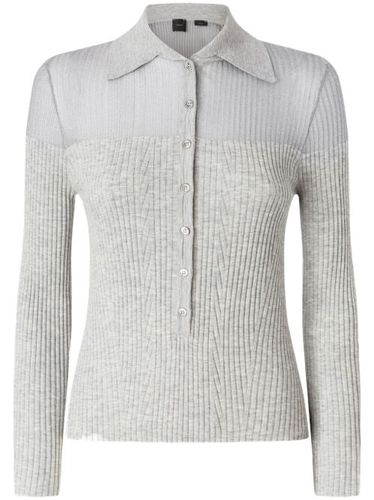 Polo à design nervuré - PINKO - Modalova