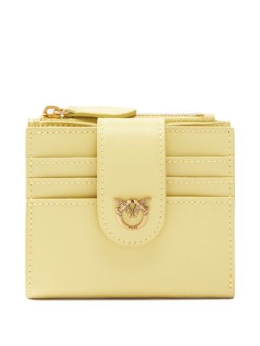 PINKO porte-cartes en cuir - Jaune - PINKO - Modalova