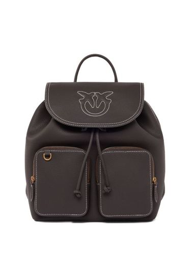 PINKO sac à dos en cuir - Marron - PINKO - Modalova