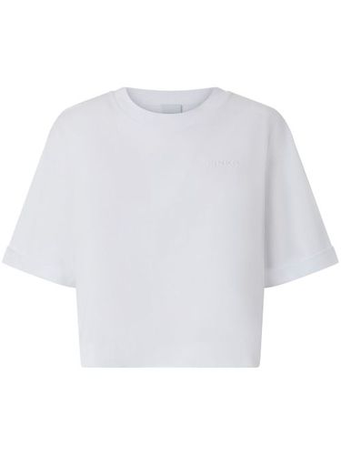 T-shirt à logo brodé - PINKO - Modalova