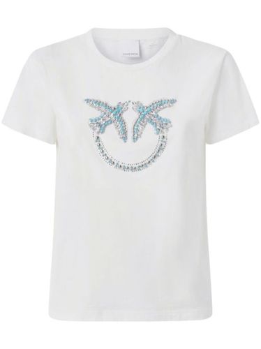 PINKO t-shirt Love Birds - Blanc - PINKO - Modalova