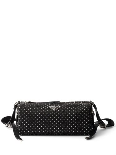 Sac porté épaule Re-Nylon à détail de clous - Prada - Modalova