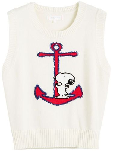 Chinti & Parker haut Snoopy - Blanc - Chinti & Parker - Modalova
