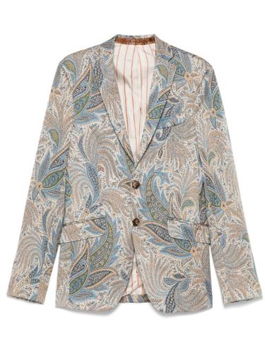 Blazer à imprimé cachemire - ETRO - Modalova