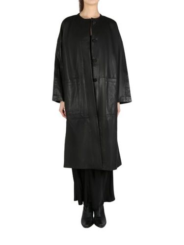 Leather coat - ATELIER NEW YORK - Modalova