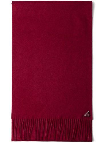 Écharpe à logo triangulaire en émail - Prada - Modalova