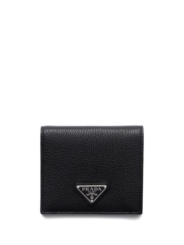 Prada portefeuille en cuir - Noir - Prada - Modalova