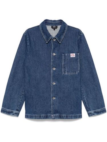 A.P.C. chemise Ralph - Bleu - A.P.C. - Modalova