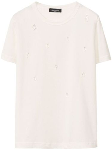 T-shirt à encolure ronde - Fabiana Filippi - Modalova