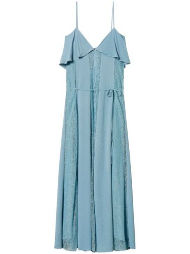 Robe en dentelle à volants - TWINSET - Modalova