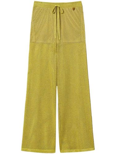 TWINSET pantalon en maille - Jaune - TWINSET - Modalova