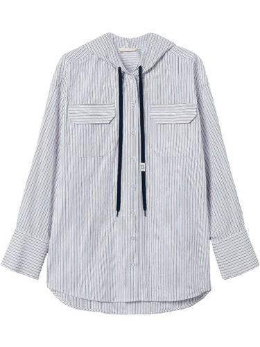 Chemise en popeline à rayures - TWINSET - Modalova
