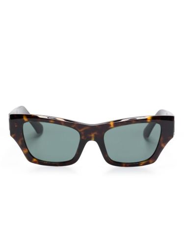 Lunettes de soleil à effet écaille de tortue - Burberry Eyewear - Modalova