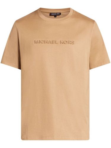 T-shirt en coton à logo embossé - Michael Kors - Modalova