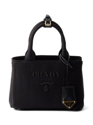 Mini sac à main en toile - Prada - Modalova