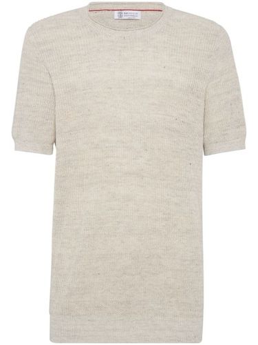 T-shirt en maille - Brunello Cucinelli - Modalova