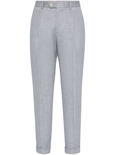 Pantalon en lin - Brunello Cucinelli - Modalova