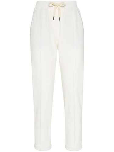 Pantalon de jogging à motif monogrammé - Brunello Cucinelli - Modalova