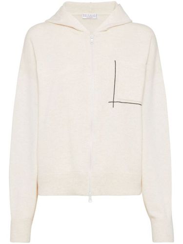 Hoodie à ornements métalliques - Brunello Cucinelli - Modalova