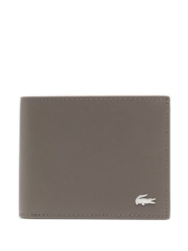 Portefeuille embossé à design pliant - Lacoste - Modalova