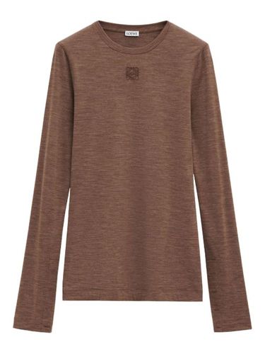 T-shirt à logo brodé - LOEWE - Modalova