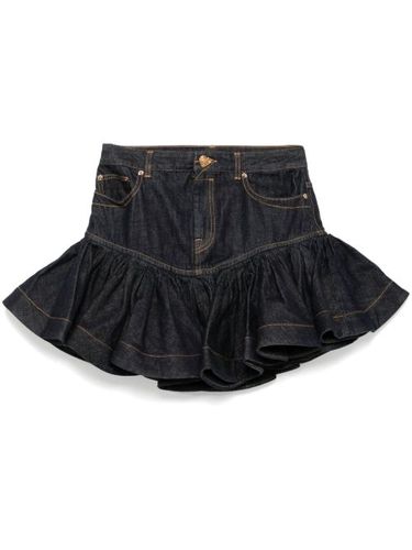 Minijupe en jean à volants - ZIMMERMANN - Modalova