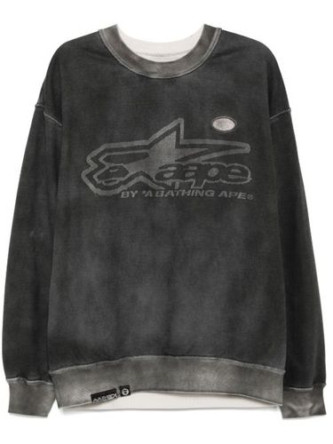 Sweat à logo délavé - AAPE BY *A BATHING APE® - Modalova