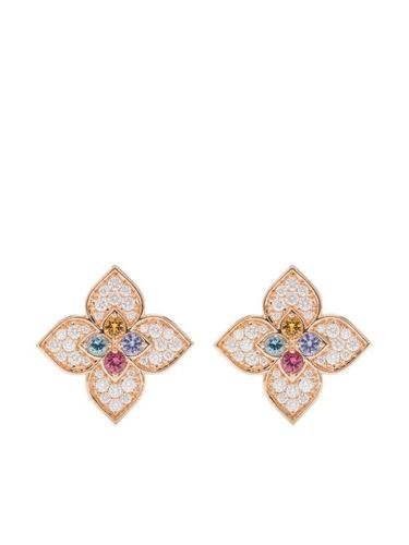 Boucles d'oreilles Princess Flower en or 18ct - Roberto Coin - Modalova