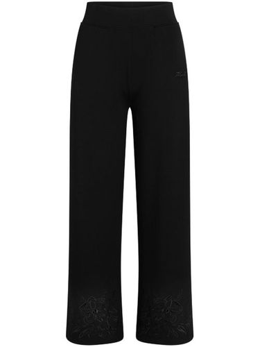 Pantalon de jogging à fleurs brodées - Karl Lagerfeld - Modalova