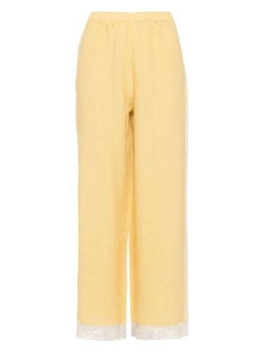 ERES pantalon Lagune en lin - Jaune - ERES - Modalova