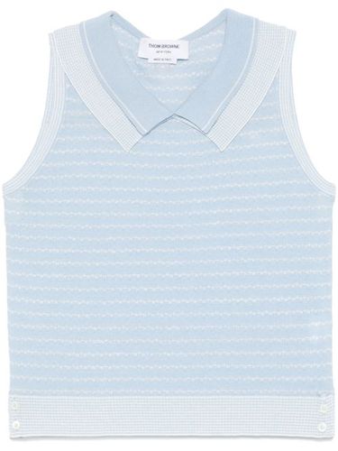 Débardeur rayé à double col - Thom Browne - Modalova