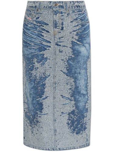 Diesel jupe longue De-Skye-S - Bleu - Diesel - Modalova
