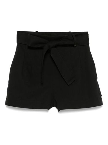 Short en jean à effet taches de peinture - Moncler - Modalova