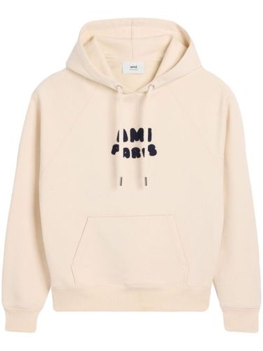 Hoodie à logo appliqué - AMI Paris - Modalova