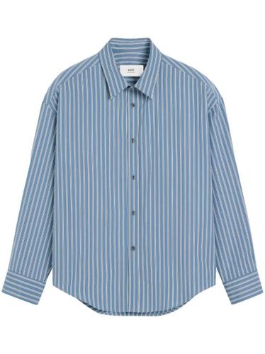 AMI Paris chemise à rayures - Bleu - AMI Paris - Modalova