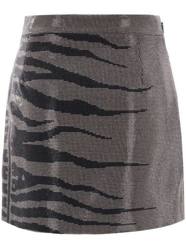 Minijupe à ornements strassés - Roberto Cavalli - Modalova