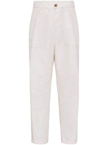 Pantalon à coupe droite - Brunello Cucinelli - Modalova